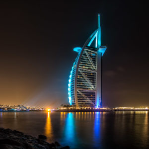 Burj al Arab at Night