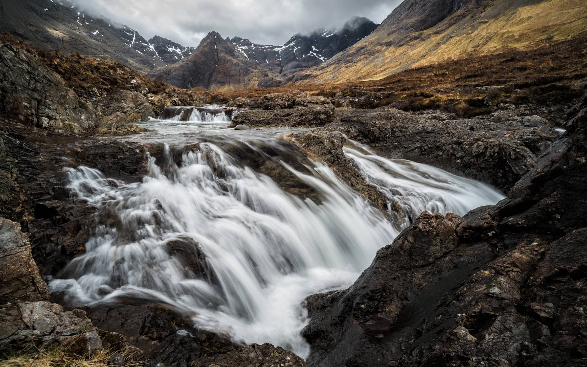 Moody Sky at the Fairy Pools - Landscape Photo